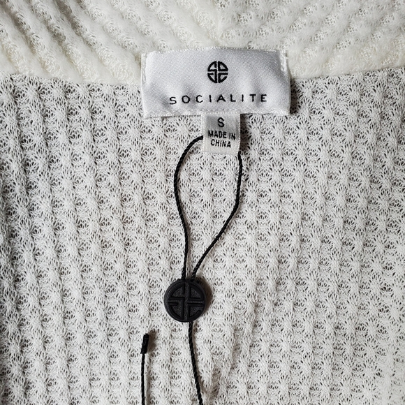 Socialite Fly Away Ivory Cardigan SZ Small - Picture 7 of 7
